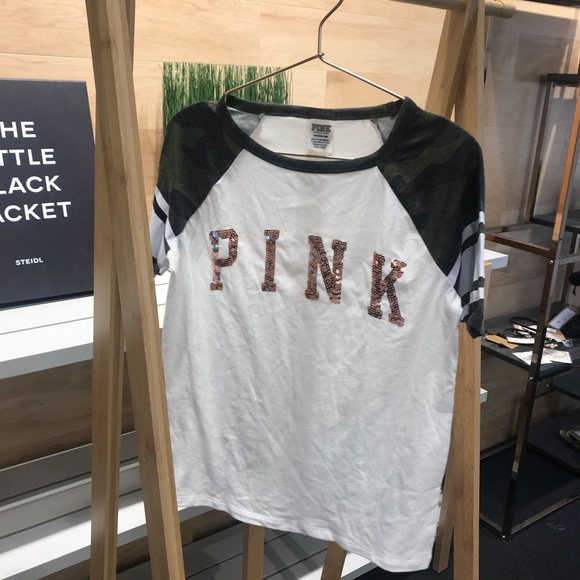PINK Victoria's Secret Tops - VS PINK T-SHIRT.